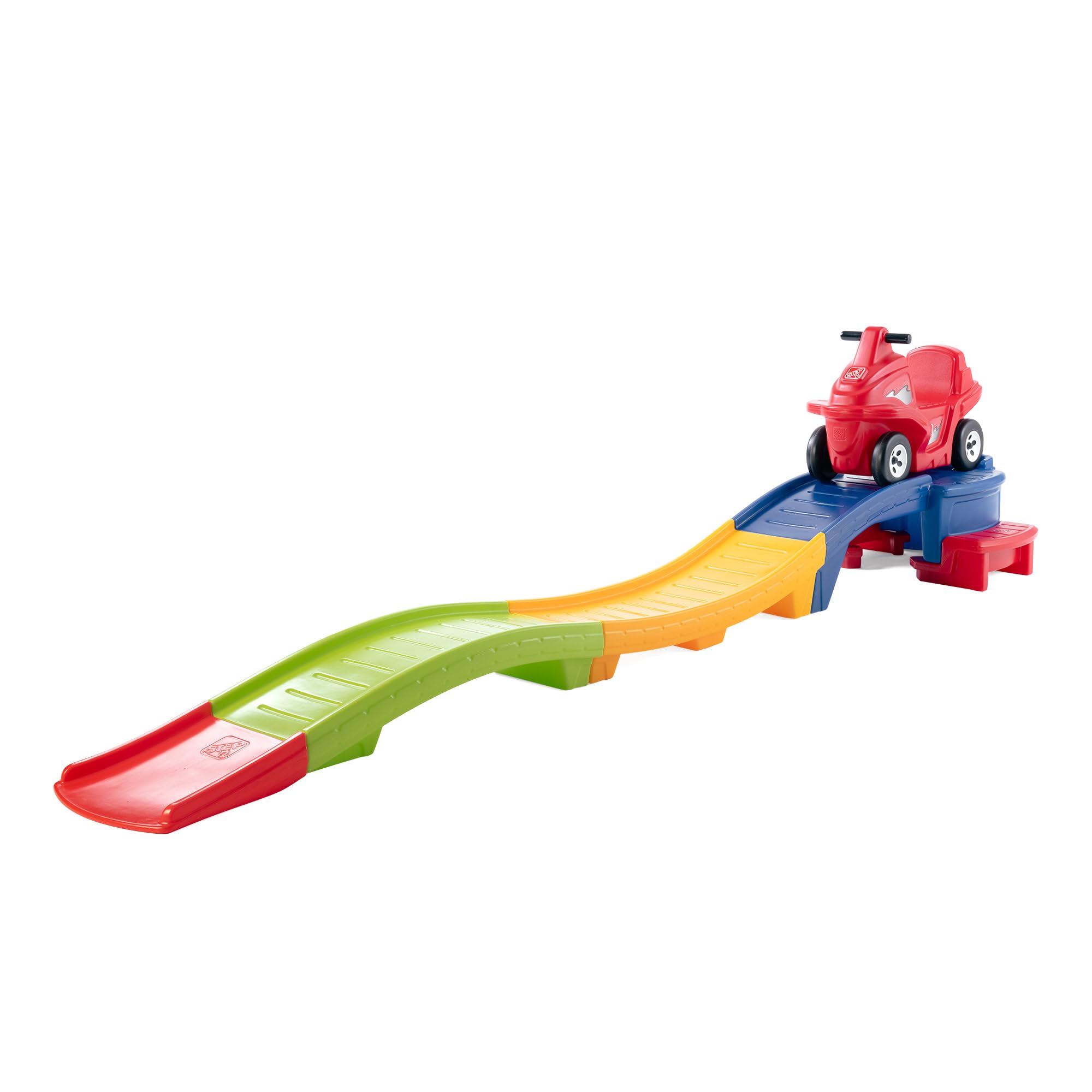 Step2 Up & Down Roller Coaster Kids Ride On Toy, Push Car, Indoor/Outdoor Playse