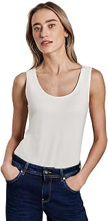 Street One Damen Basic Top in Unifarbe
