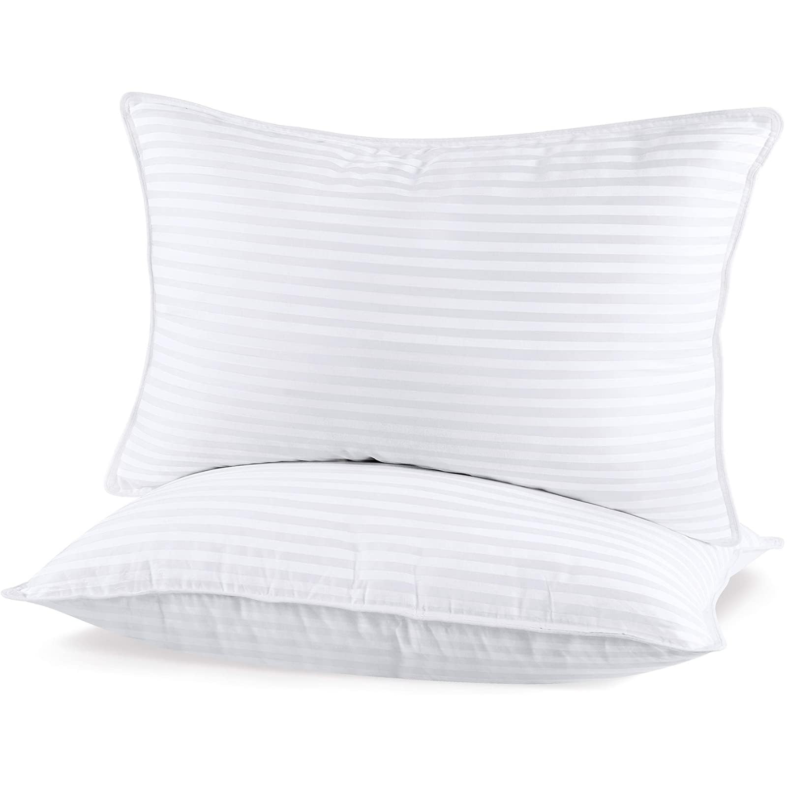 SHERWOOD Hotel Collection Pillows 2 Pack with Cotton Cover, Queen | Ultra comfy 