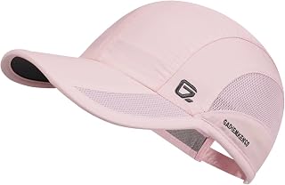 GADIEMKENSD Unstructured Quick Dry Sports Cap Outdoor Sun Protective Unisex