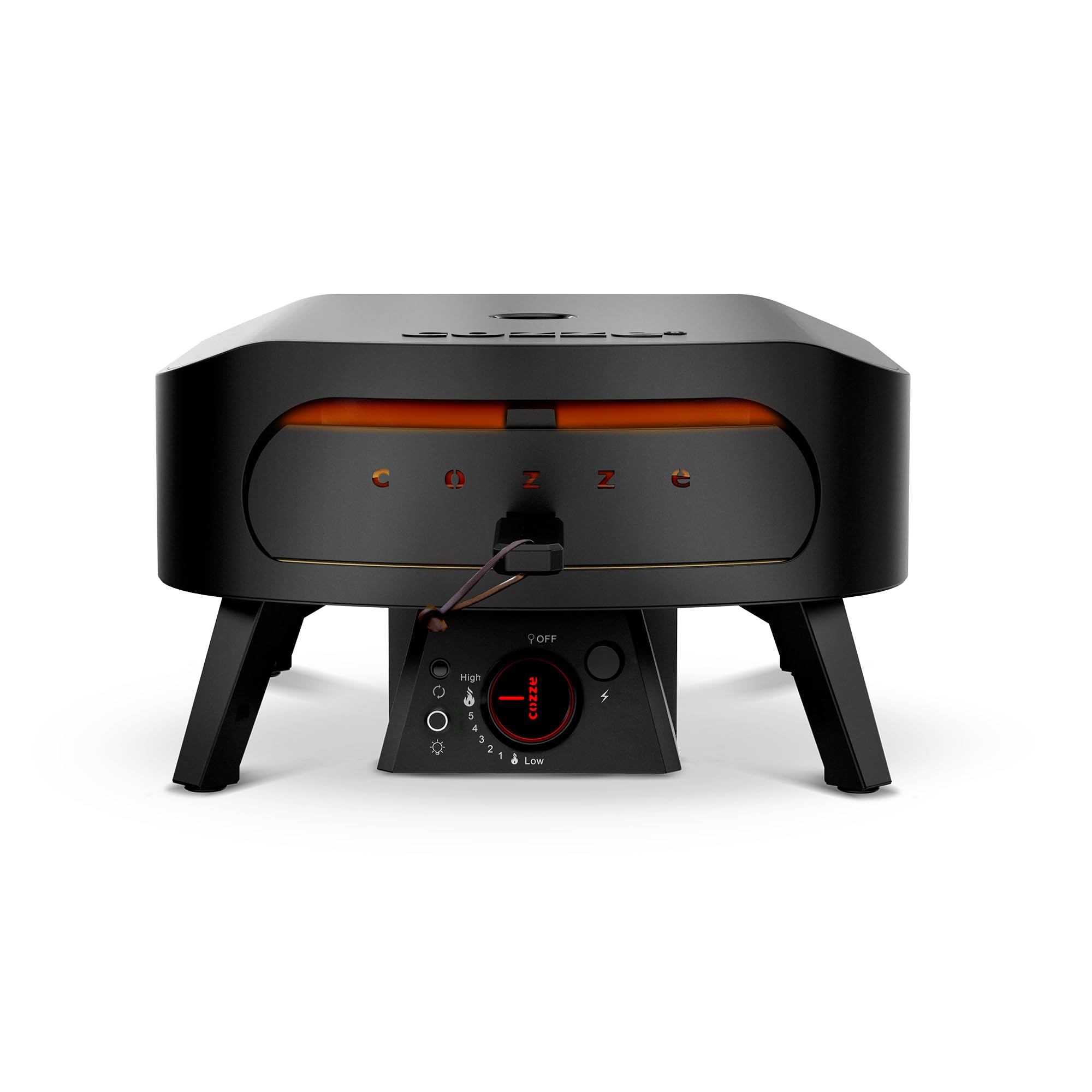 Cozze 13 Inch Gas Pizza Oven with Rotating Pizza Stone – 28mbar Propane Outdoor 