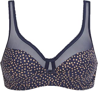 Dim Women's Classic Bra x1 | Perfect Support for Generous Breasts | Stretch Microfiber | U-Back and Wide Straps | Modern Look and Comfort
