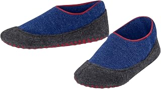 FALKE Unisex Kids Cosy Slipper Slipper Socks Anti-Slip Nubs Printed On Sole Improved Grip Thick Comfortable Warm Full Inner Plush Breathable Climate-Regulating Odour-Neutralising Wool 1 Pair