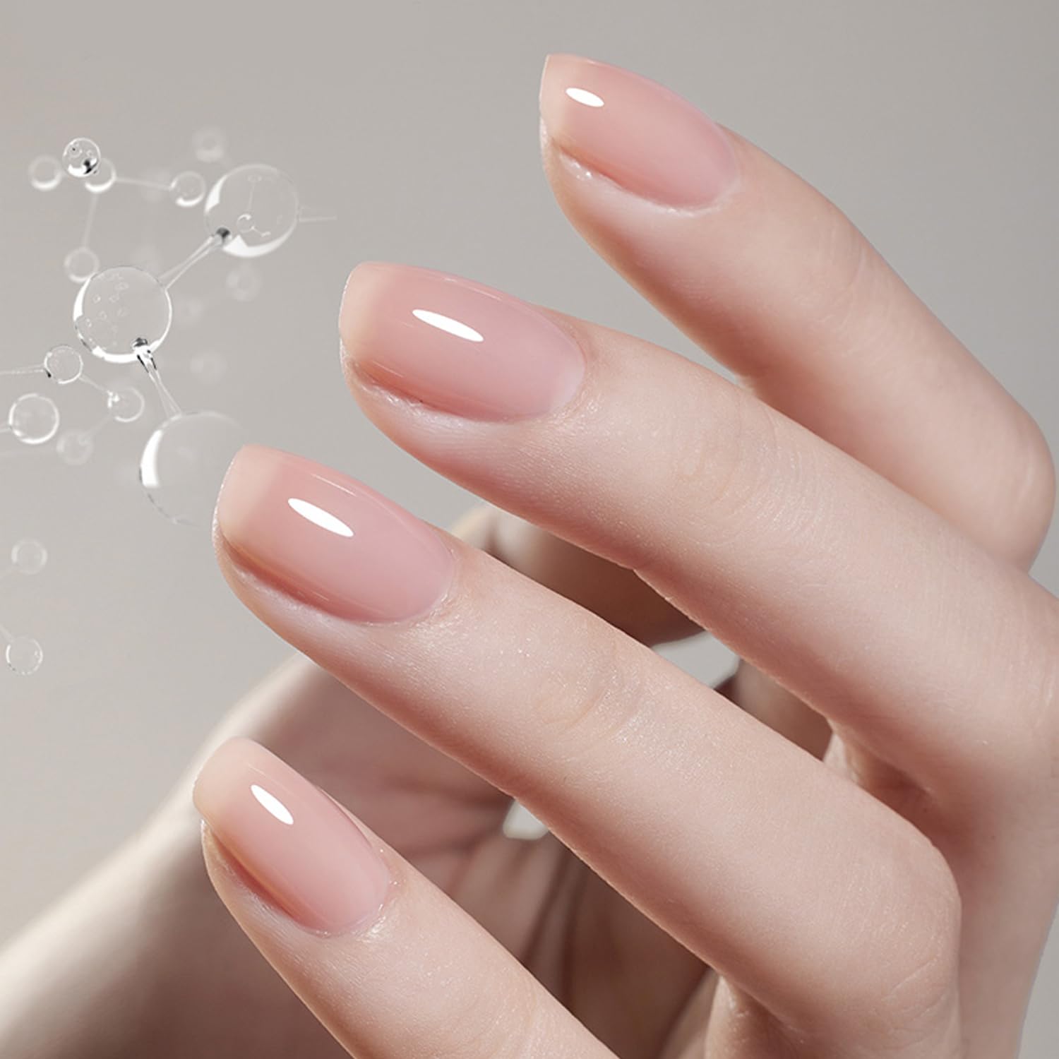 Generic 300pcs Ultra Slim Pink French Nail Stickers Waterproof Reusable Peel & S