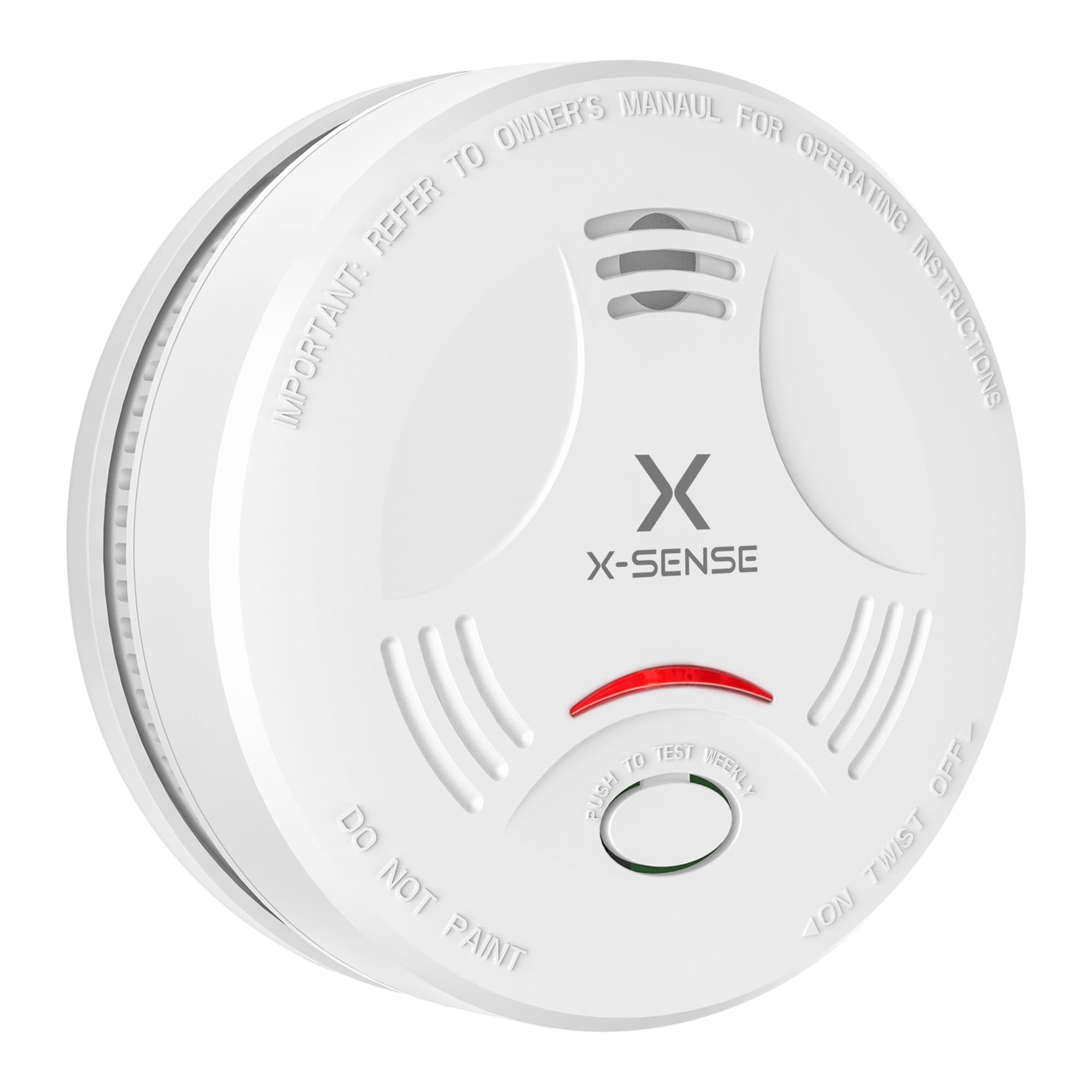 X-Sense Smoke Detector with Sealed Battery 10 Years, SD11, Pack of 1 | Conforms 