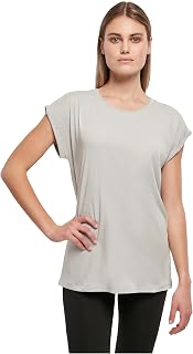 Build Your Brand By021-Ladies Extended Shoulder Tee Women's T-Shirt (Pack of 1)