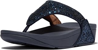 Fitflop Lulu Women's Glitter Toe-Thongs Open Toe Sandals