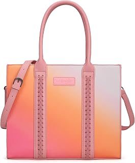 Montana West x Wrangler Large Tote Bags for Women Business Handbags with Handle and Strap