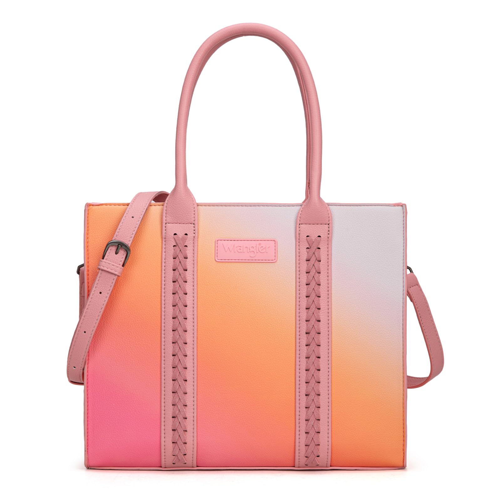 Montana West x Wrangler Large Tote Bags for Women Business Handbags with Handle 