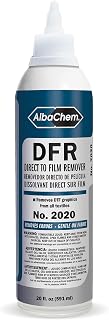 AlbaChem DFR Direct to Film Remover, DTF Graphics Remover for Textiles, Removes Errors, Gentle on Fabric, 20 fl oz