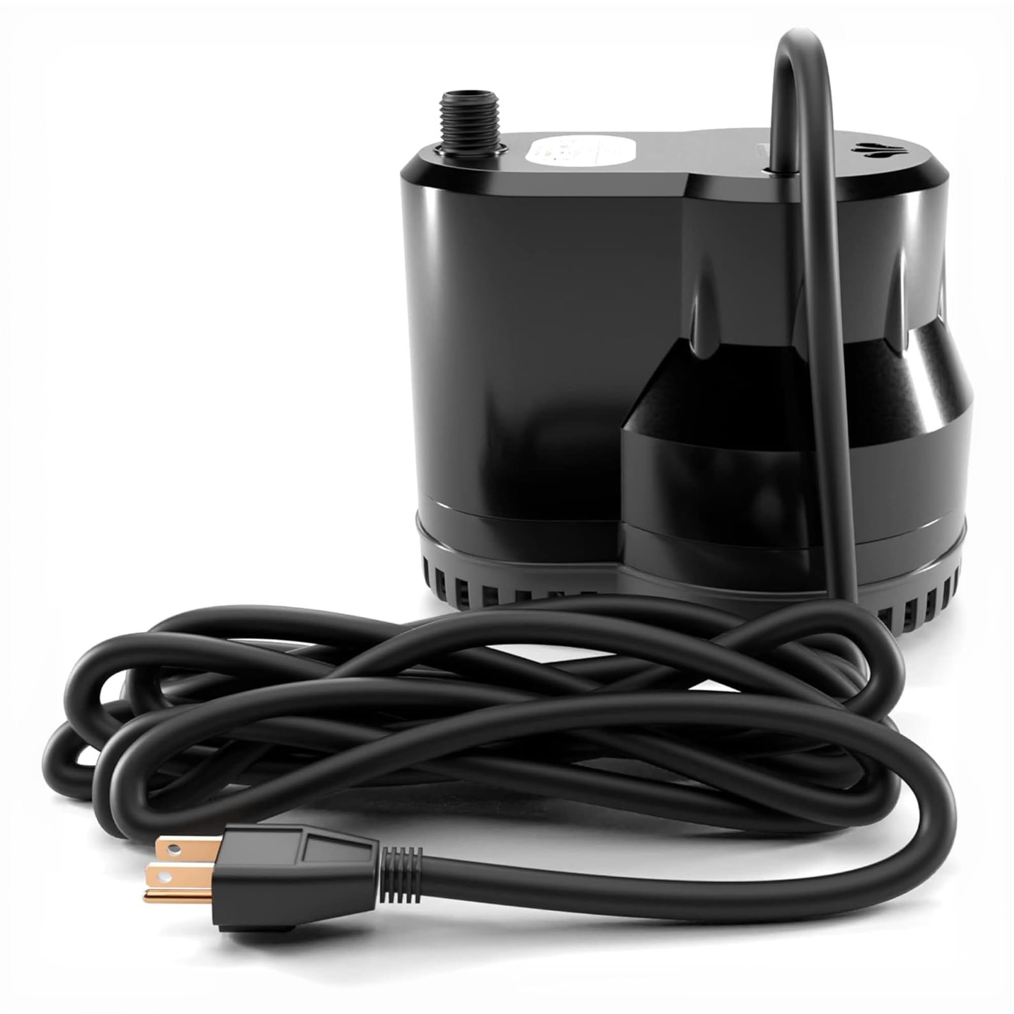 FibroPool Pool Cover Pump - 75W, 10 GPM, 120V - 16 ft Hose - Plastic | Submersib