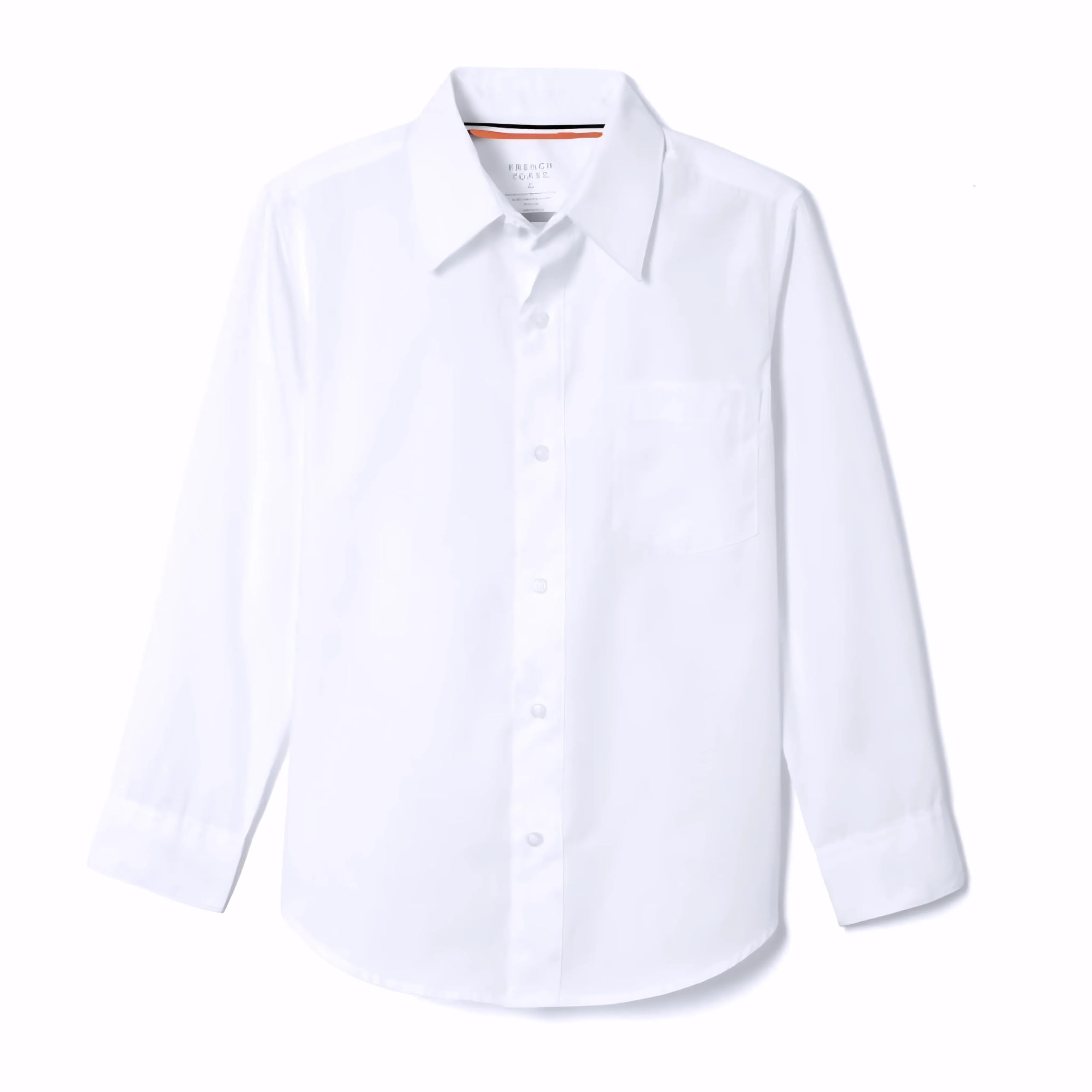 French Toast Boys Expandable Collar Button Down Dress Shirt with Long SleevesBut