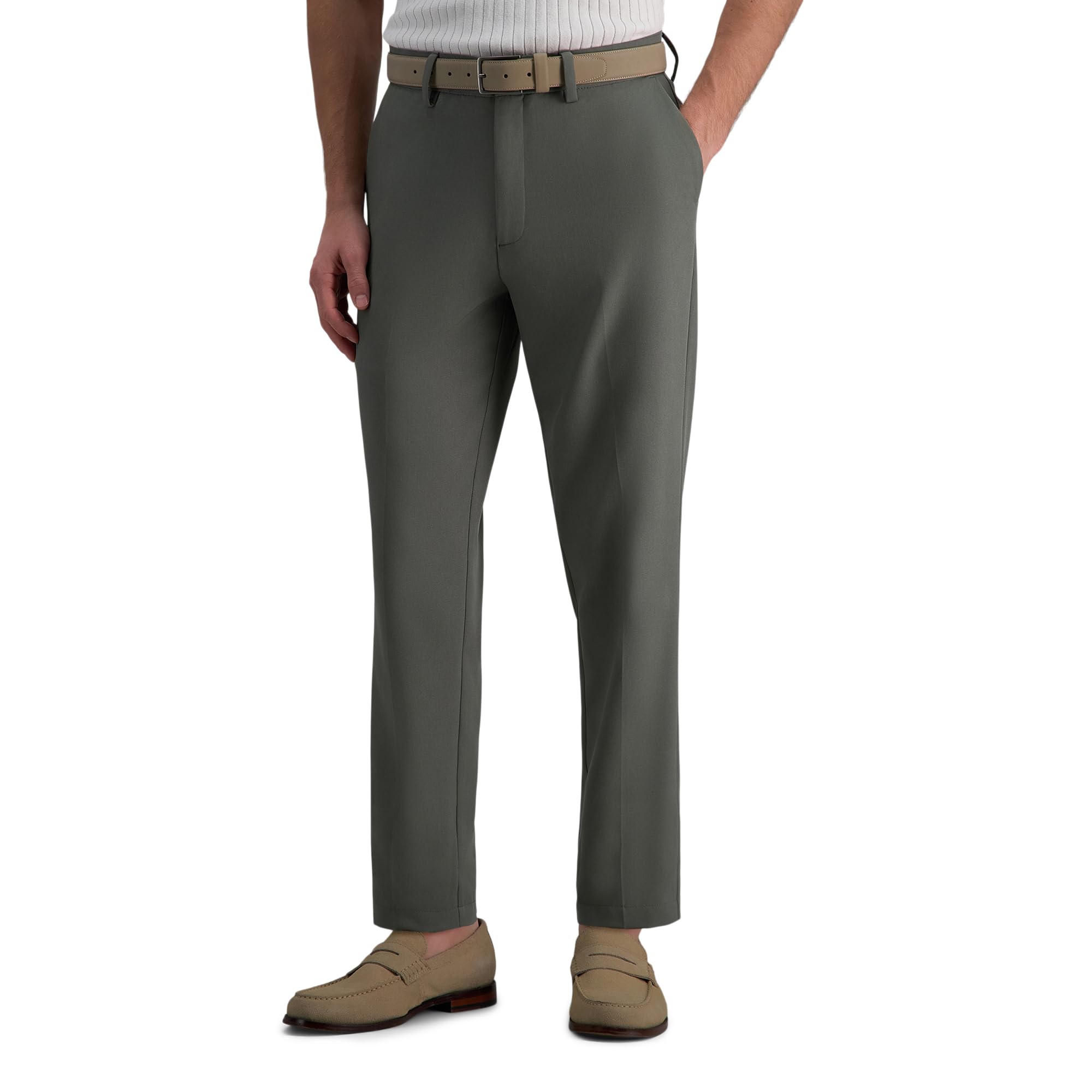 Haggar PLN Txtrd WV Pant – Men's Casual Trousers