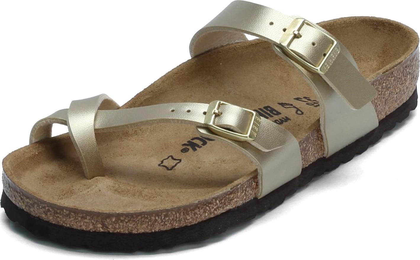 Birkenstock Mayari Birko-flor Nubuck Flip Flops Girl