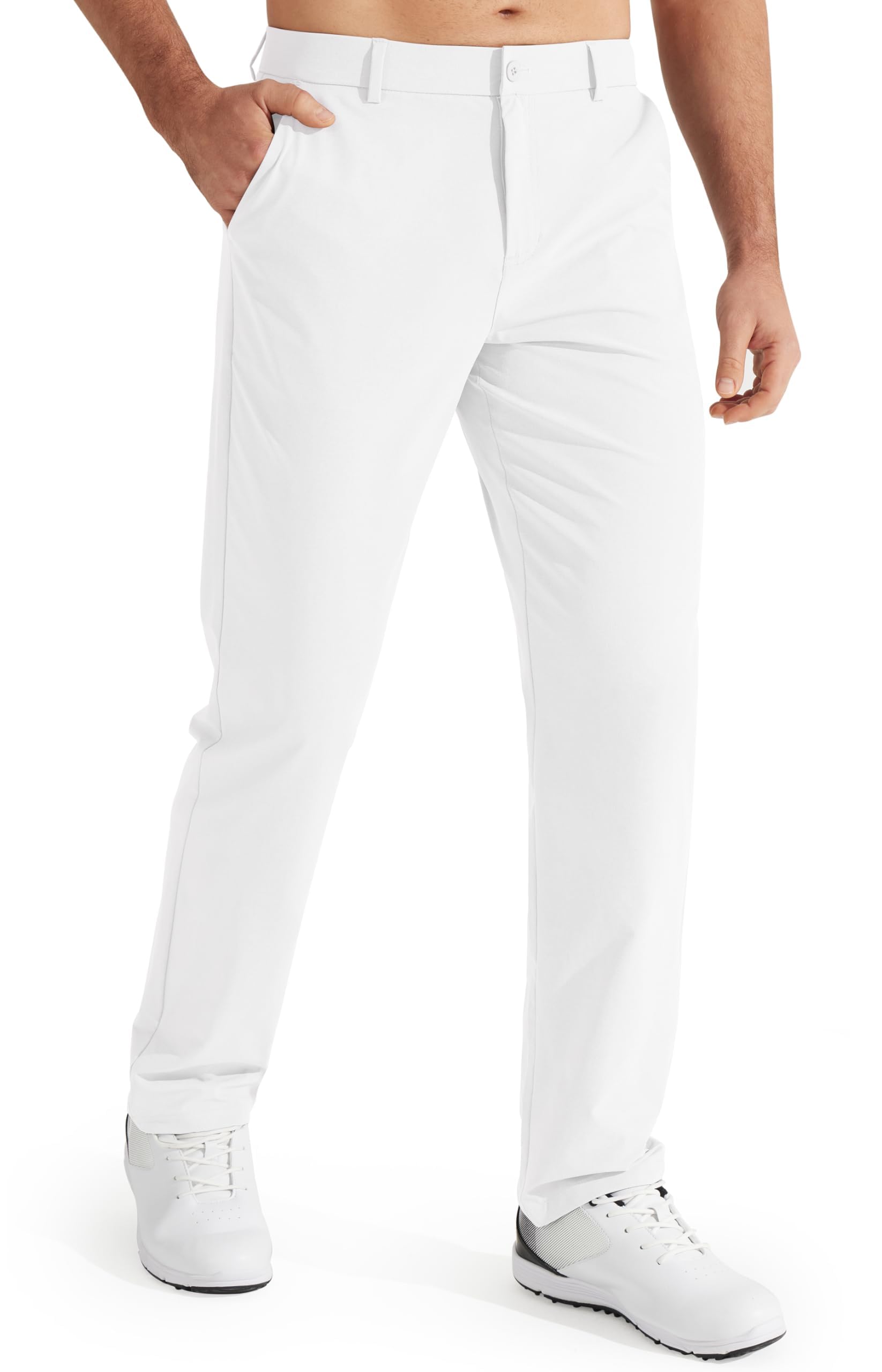 Libin Men's Golf Trousers Stylish Jogger Pants