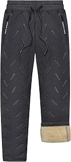 LBL Leading the Better Life Men's Winter Fleece Pants Sherpa Lined Sweatpants Active Running Jogger Pants
