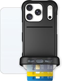 Scooch for iPhone 18 Pro/17 Pro Wallet Case Card Holder, Wingmate, Black