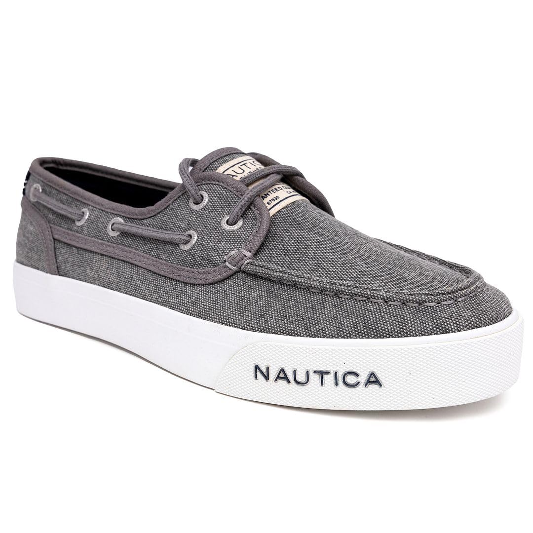 Nautica Men's Casual Lace-Up Fashion Sneakers Oxford Comfortable Walking Shoes