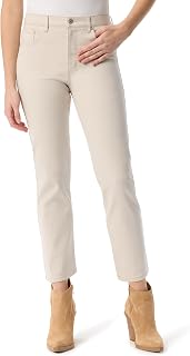 Jessica Simpson Womens Harmony High Rise Slim Straight Ankle StandardJeans