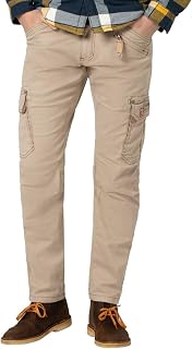 Timezone Roger TZ Men's Cargo Regular Fit Grey Black W29-W40