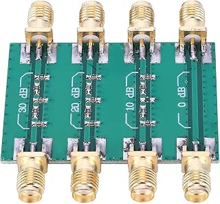 Fixed RF Attenuator, DC to 4.0GHz SMA Double Female | Module Board Electronic Components, Signal Testing Setup, Lab Equipment Use, Telecom Systems Integration