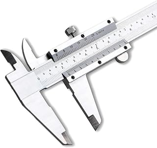 Spurtar Vernier Caliper Measuring Tool 6 inch/150mm, Non Digital Calipers | 0.001"/0.02mm High Precision, Durable Micrometer, Measuring Tool, Dual Imperialand Metric Scale