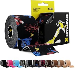 Sporttape Kinesiology Tape – 5 cm x 5 m – Punk – Sports Tape