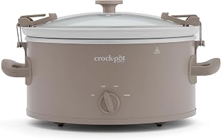 Crock-Pot® Design Series 6-Quart Manual Slow Cooker, Alpaca Brown