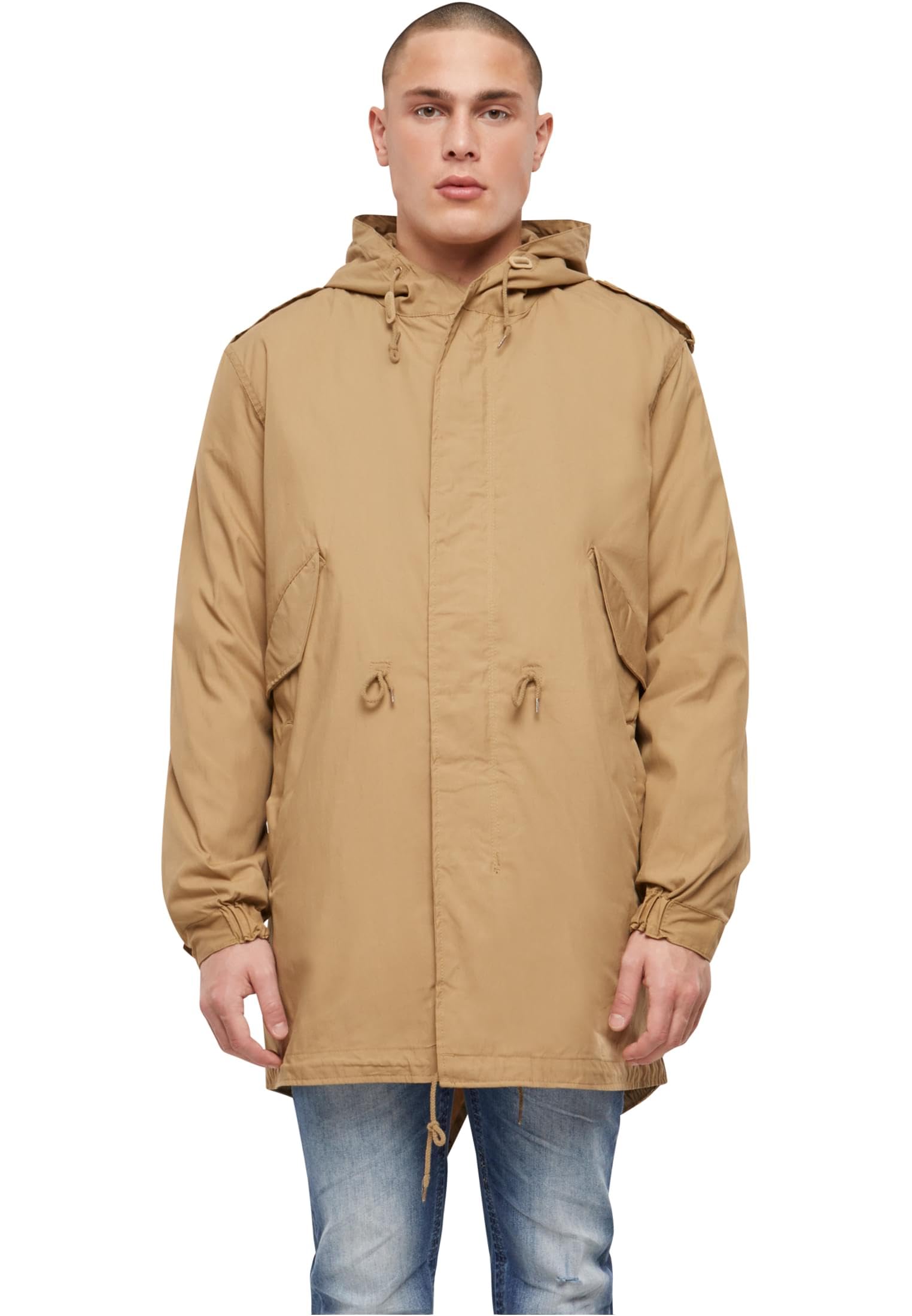 Men's M-51 Parka - All-Season Multifunctional Outdoor Fishtail Design Jacket wit