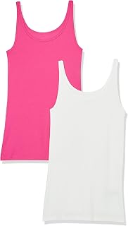 Amazon Essentials Women's Slim Fit Strappy Tank Top 2 Pack