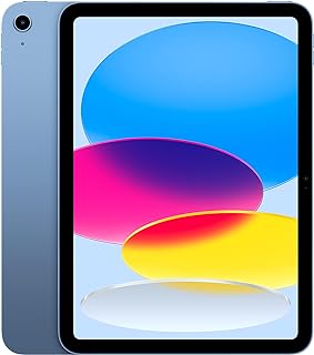 Apple 2022 iPad 10.9-inch, Wi-Fi, 64GB - Blue (Renewed)