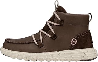 HEYDUDE Women's Reyes Suede Boot | Pull On Winter Boot