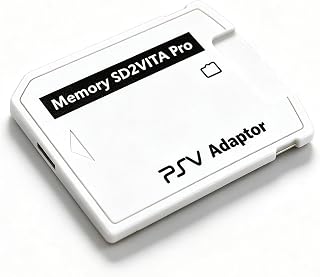 Theokveni Premium SD2Vita Game Memory Card Adapter, V6.0 Memory Stick TF Card Holder Compatible with Micro SD Card for PS Vita 1000/2000 with Firmware 3.60 System or Above