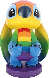 Cableguys Lilo & Stitch Rainbow Stitch Mobile Phone & Gaming Controller Holder - Disney Figure, Exquisite Gaming