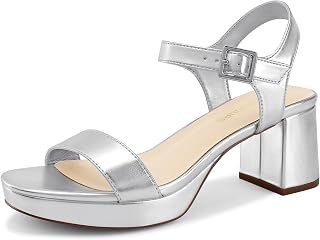 DREAM PAIRS Women's Platform Heels Party Sandals