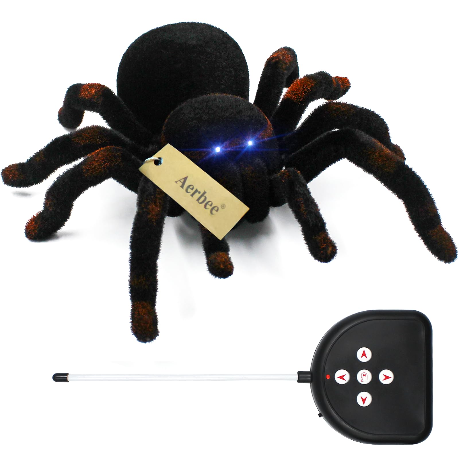 Aerbee Remote Control Spider Toys, RC Giant Tarantula Toys Wireless Remote Contr
