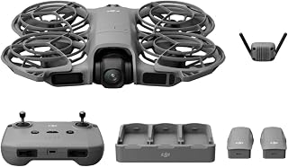 DJI Neo 2 Fly More Combo With RC-N3 Remote Controller | Stable Transmission With Digital Transceiver, 4K Drone for Beginners, 3 Batteries