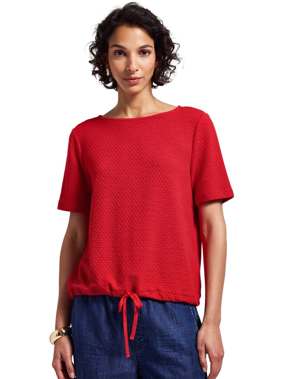 Street One Women's Soft Textured T-Shirt