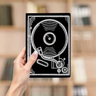 Retro Leather Notebook for Work Travel Black Writing Notebook A5 Hardcover Writing Notebook for Writing Note Taking Birthday Gift for Lovers
