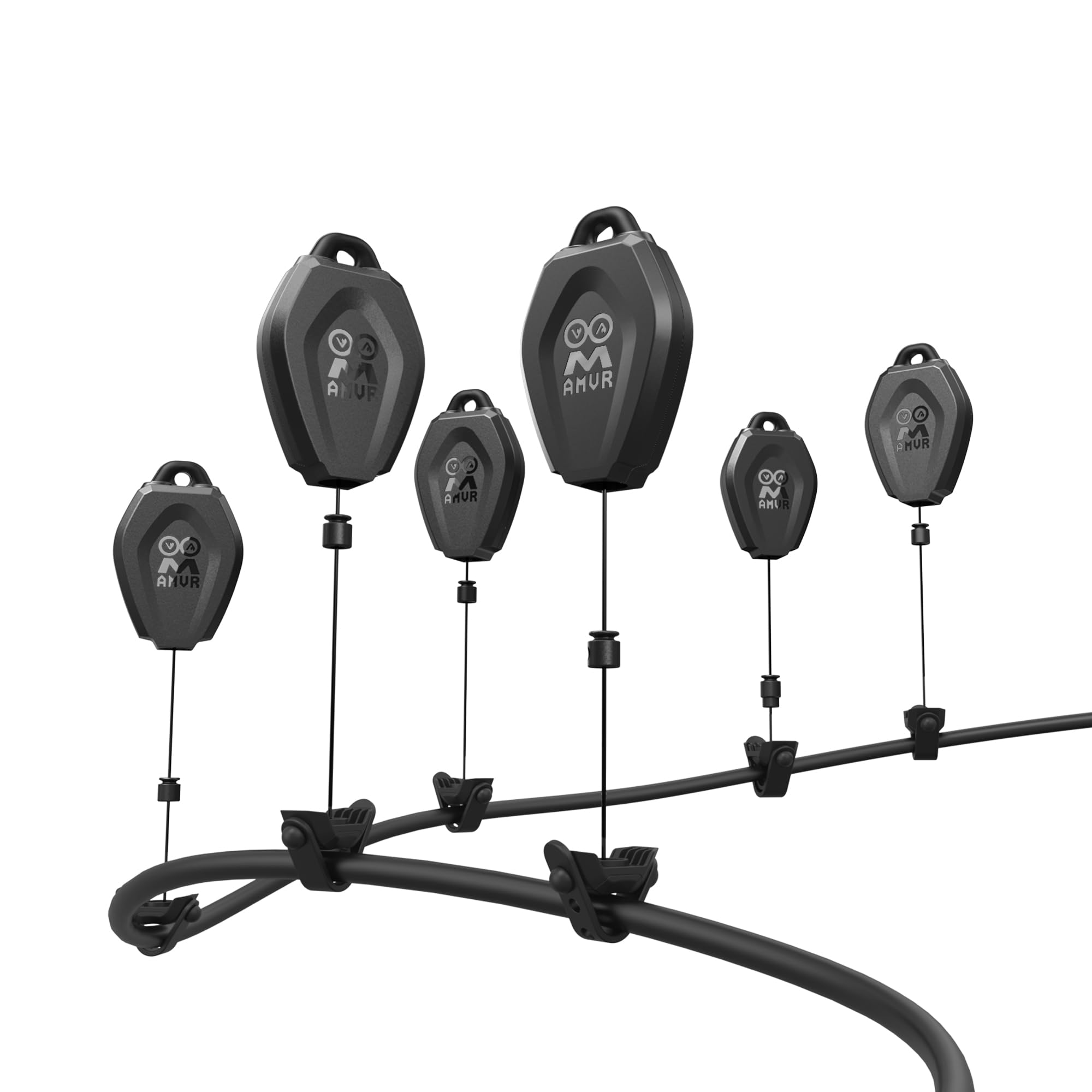 AMVR VR Cable Management System, 6 Packs Ceiling Pulley System Compatible with M