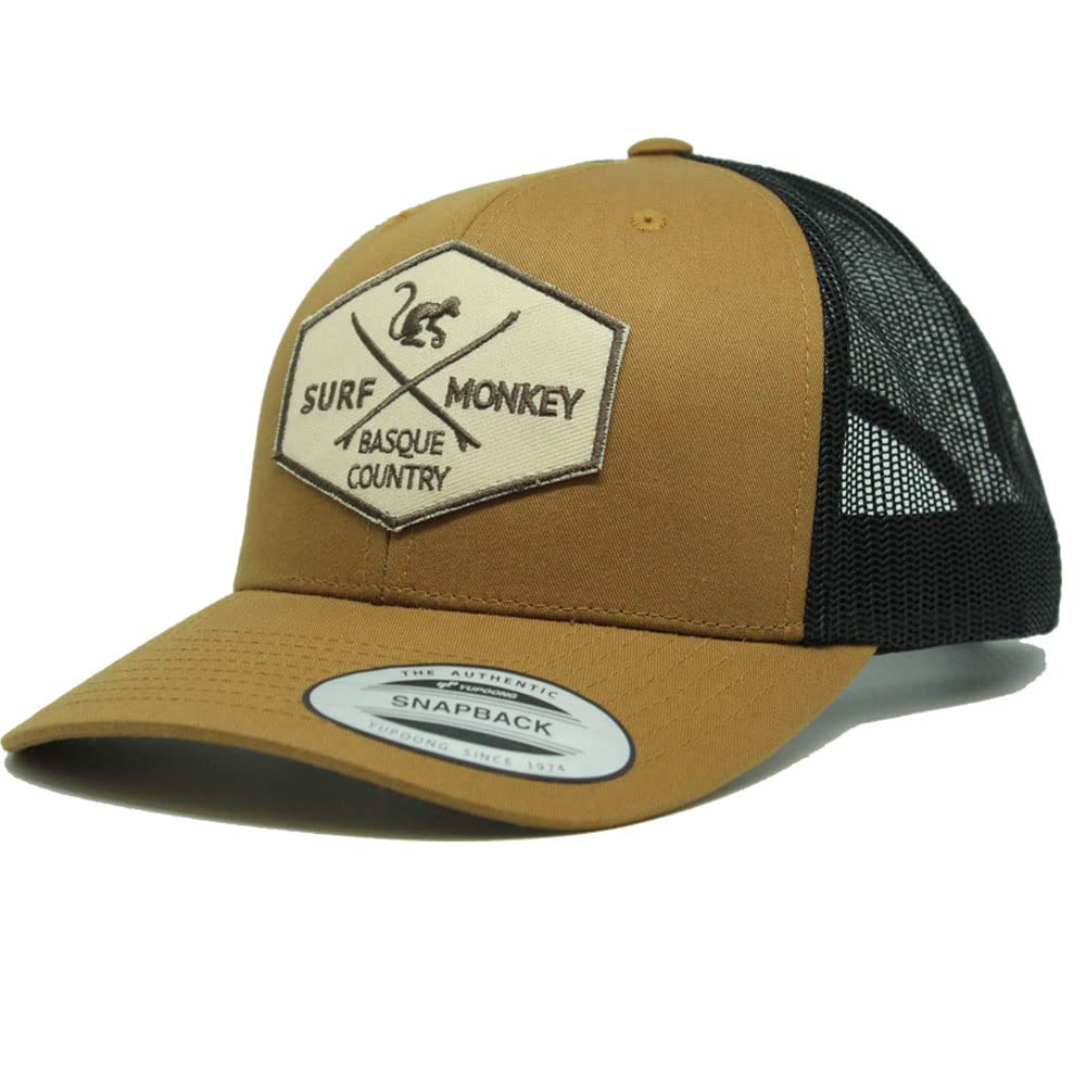 Surf Monkey® Trucker Hat - Men/Women Cap - 5 Panel Design - One Size - Structure
