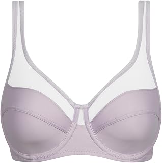 Dim Women's Classic Bra x1 | Perfect Support for Generous Breasts | Stretch Microfiber | U-Back and Wide Straps | Modern Look and Comfort