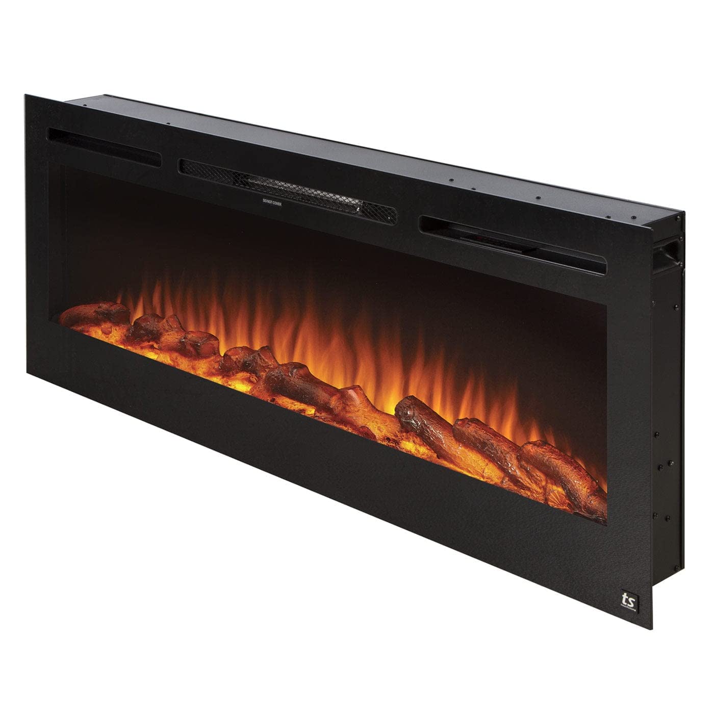 Touchstone Electric Fireplace - The Sideline 50-Inch - In-Wall Recessed | 30 Rea