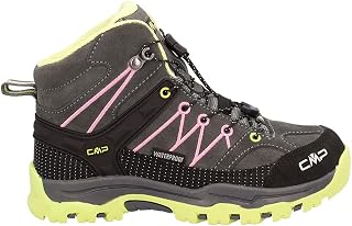 CMP Kids Rigel Mid Trekking Shoe WP, Unisex High-Top Shoes, Children and Boys