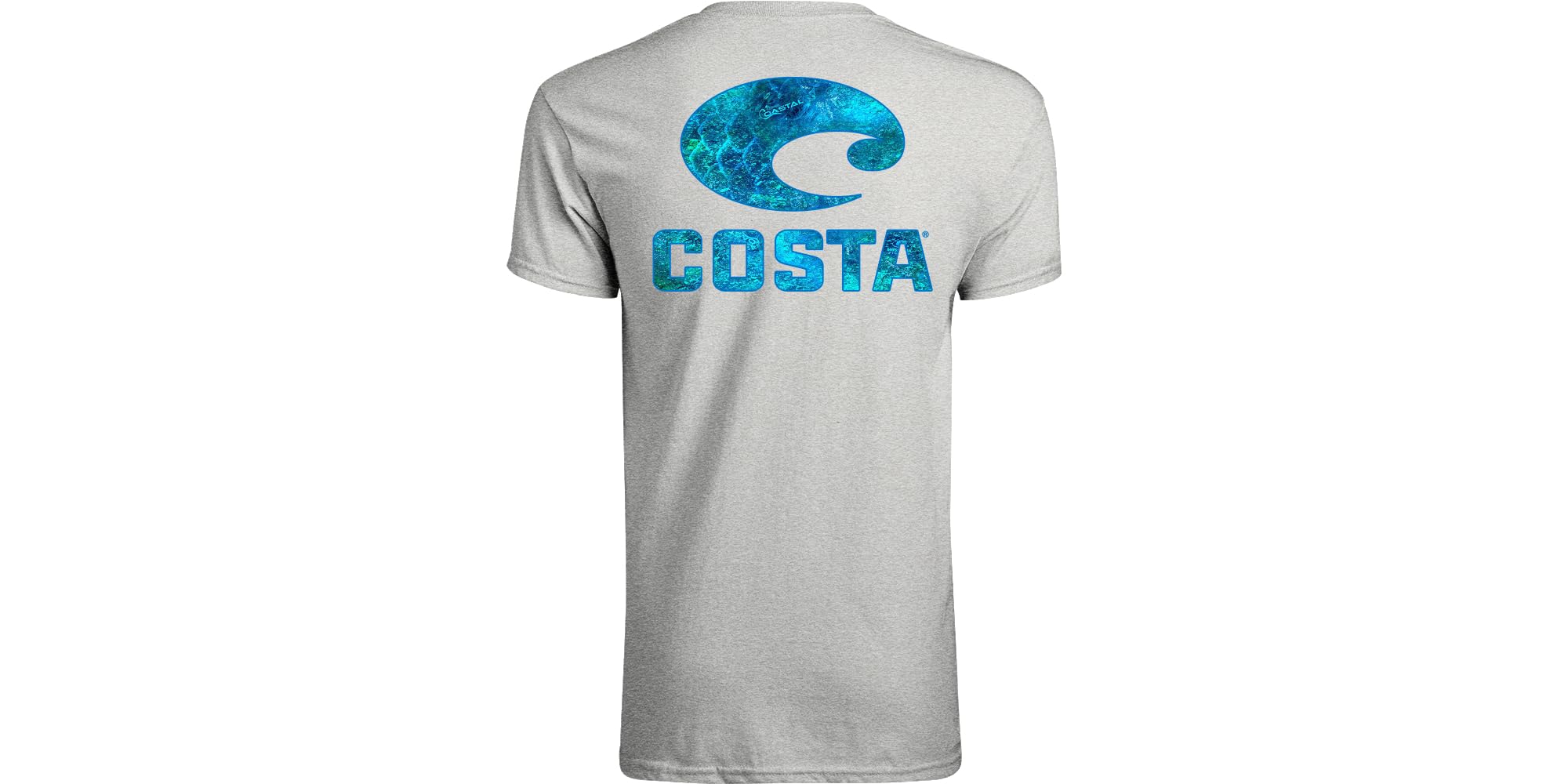 Costa Del Mar Men's Mossy Oak Coastal Short Sleeve Crew Neck T-Shirt (Pack of 1)