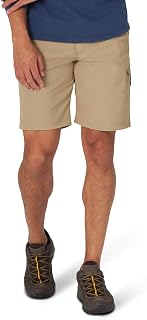 Wrangler Authentics Men's Performance Side Elastic Utility Short