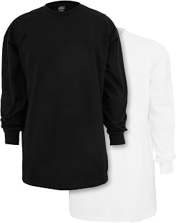Urban Classics Mens Tall Tee L/S 2-Pack