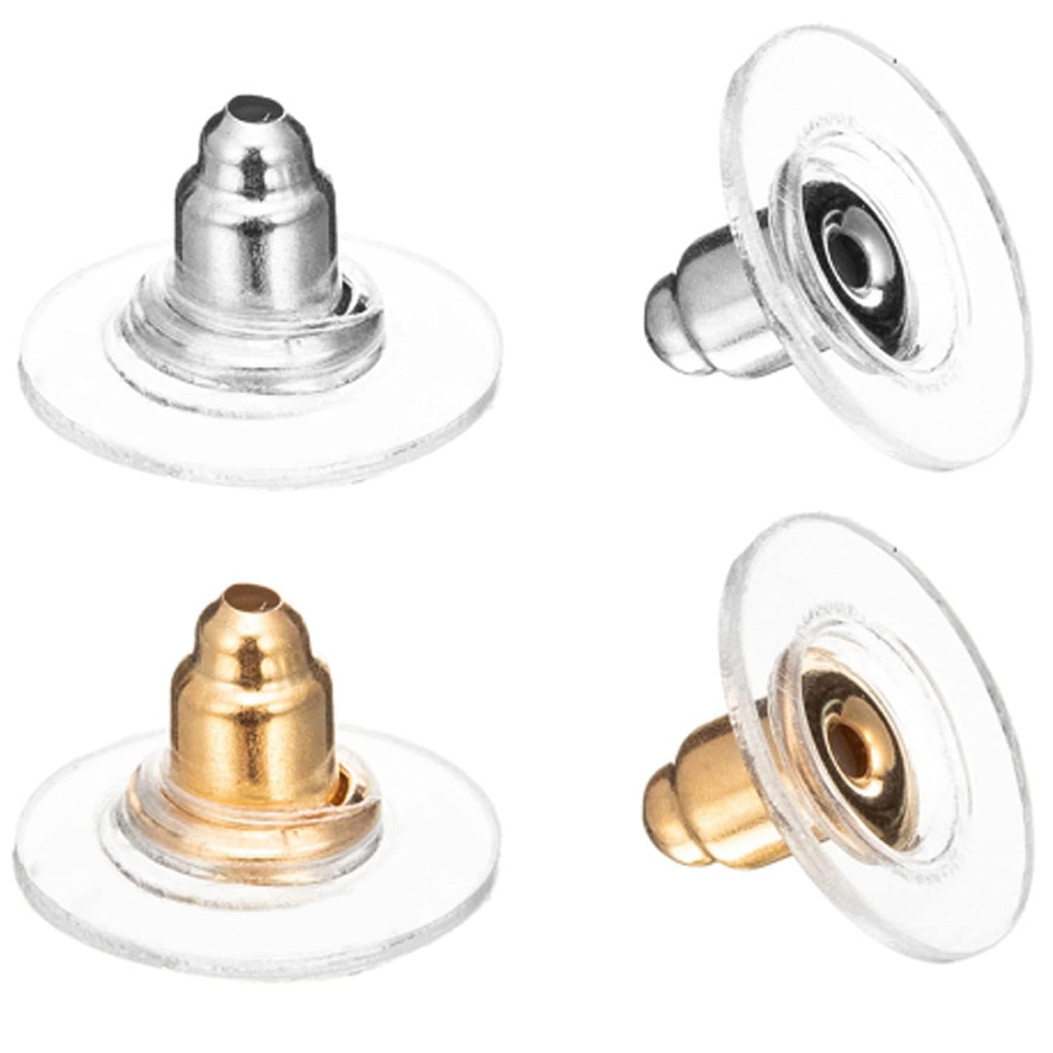 Earring Backs Replacements,Earring Backs for Droopy Ears/Studs 100Pcs | Earring 