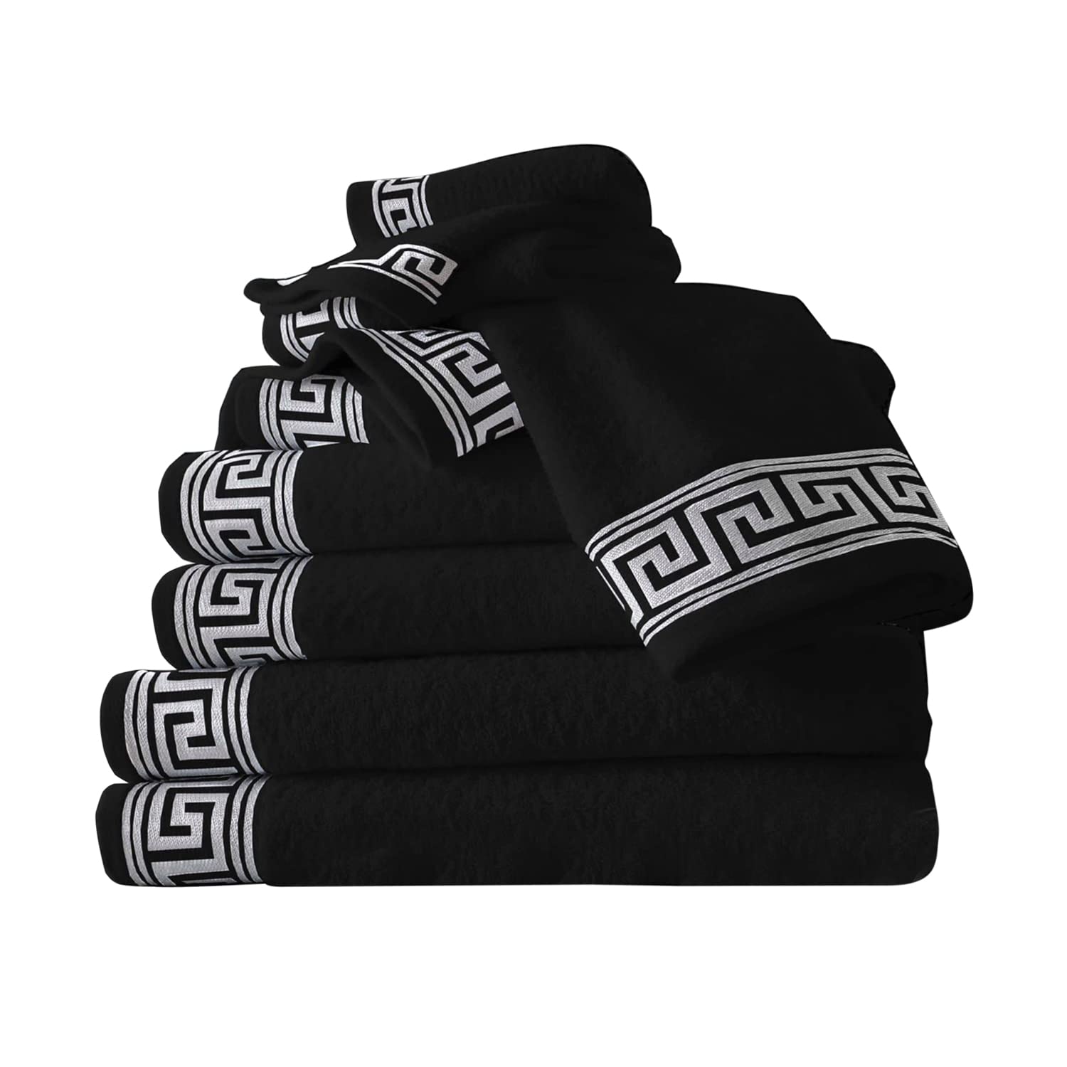GC GAVENO CAVAILIA Towel Bale Set 500 GSM | 8 Piece Towel Set | 2 Hand Towel + 2