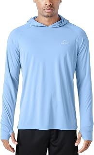 Willit Sun Protection Shirts Men UPF 50+ Long Sleeve Sun Protection Sun Protection UPF UV Sun Protection Lightweight Athletic Running